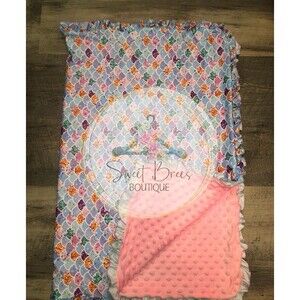 NEW MINKY BABY/ TODDLER BLANKET